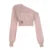 Fashion Trendy Women¡¯s Top Tees Long Sleeve Simple Skew Collar Solid One-Shoulder Comfortable Blouses Causal
