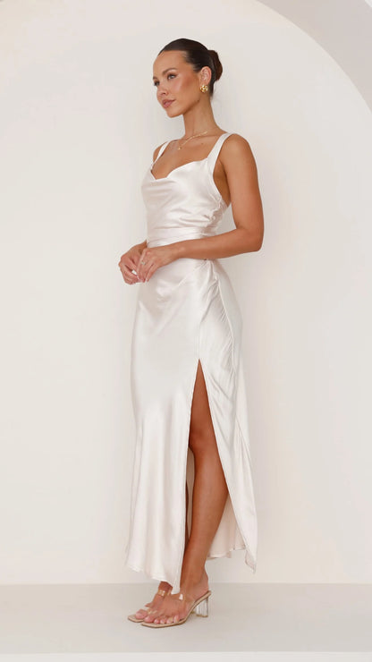 Zendaya Maxi Dress - Champagne