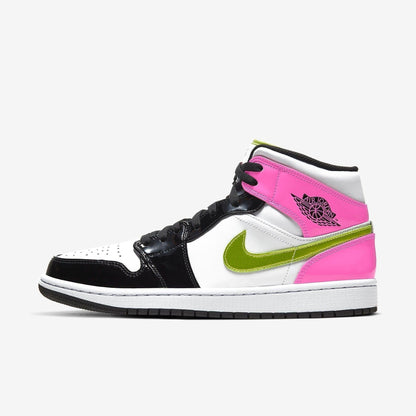Air Jordan 1 Mid SE 'Cyber / Fuchsia' (2020)