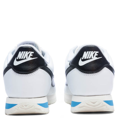 Cortez 23 - White/Black/Light Photon Blue