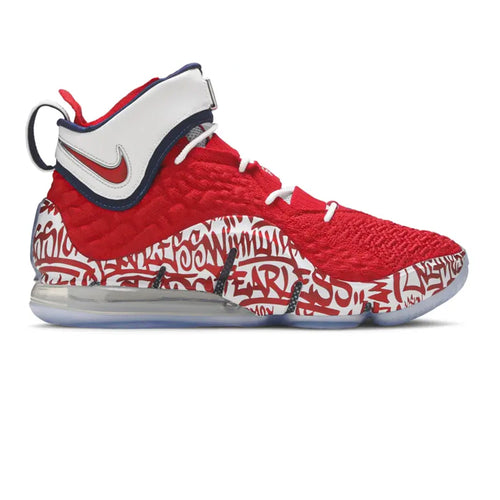 LeBron 17 'Graffiti Remix Red' (2020)