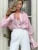 Casual Loose See-Through Shirts Women’s Autumn Lapel Long Sleeve Patchwork Blouse Top Streetwear Female Solid Shirts Top