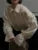 Casual Loose See-Through Shirts Coat Female Lapel Long Sleeve Lace-Up 2025 Summer Outwear Women’s Solid Patchwork Blouse
