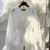 Youth Elegant Pleated White Long Sleeve Button Up Shirt Women V Neck Ruffle Tunic Basic Blouse Chiffon Lady Office Casual