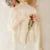 Women High Collar Mesh Perspective Blouse Summer Thin See Through Slim Bottoming Lace Long Flare Sleeved Tops