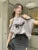 Plus size Fine Youth Elegant Blouse Women Summer Sexy Off Shoulder Top Short sleeve Korean Fashion Tee Shirt Loose  New