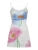 Backless Floral Print Romantic Vacation Boho Dress Women Sleeveless Sexy Summer Spaghetti Staps Short Dresses