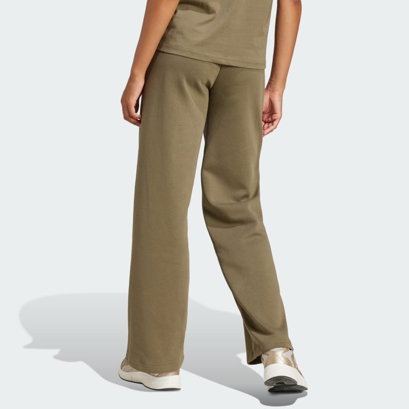 Women's adidas Essentials Small Logo Feel Cozy Open-Hem Pants