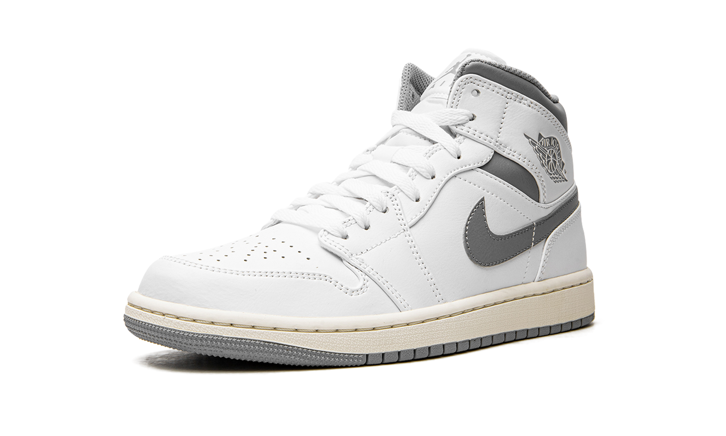 1 Mid "White / Stealth Grey" 554724 135